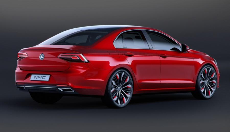  Volkswagen New Midsize Coupe Concept 2014 года  (фото 11 из 12)